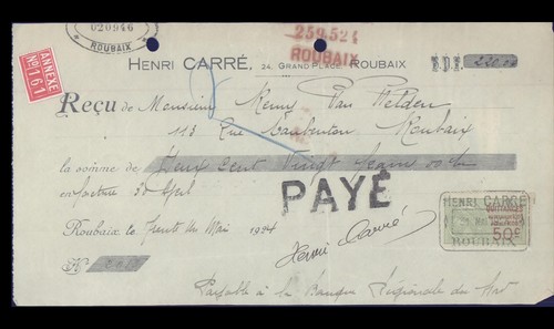 Hanri carré roubaix van - hanri, à