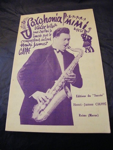 Partitura saxophonia mimi - partitura,