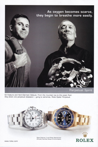 Pubblicità stampa rolex - pubblicità,