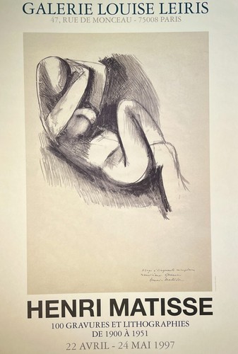 Poster litografico hanri - poster,